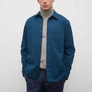 Long Sleeve Utility Workshirt - Brand New - NEVER WORN - Teal